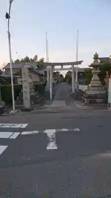 川曲神社(子生和町)の鳥居