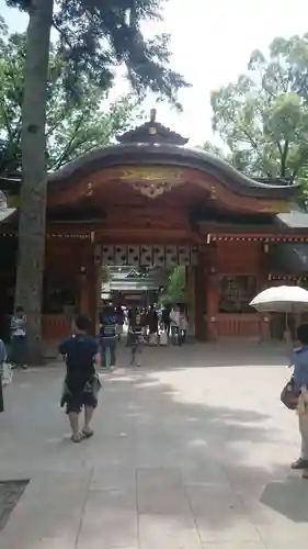 大國魂神社の山門