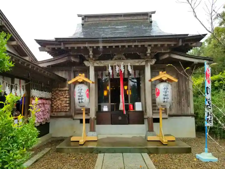 櫻井子安神社の本殿・本堂