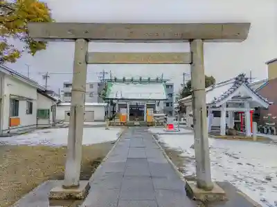 神明社(当知)の鳥居