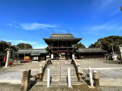 真清田神社の山門・神門