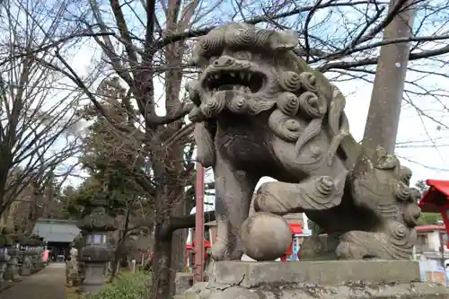 神炊館神社 ⁂奥州須賀川総鎮守⁂の狛犬