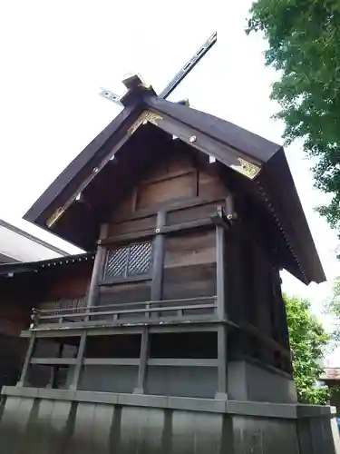 朝日氷川神社の本殿