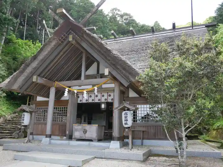 高家神社の本殿・本堂