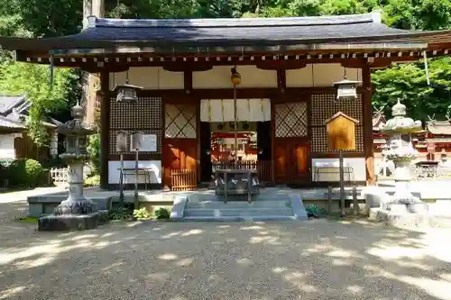 宇太水分神社の本殿