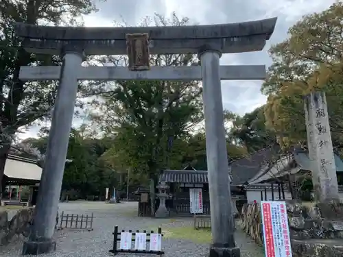 闘鶏神社の鳥居