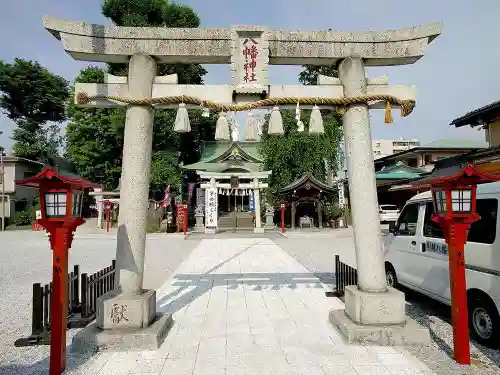 川越八幡宮の鳥居