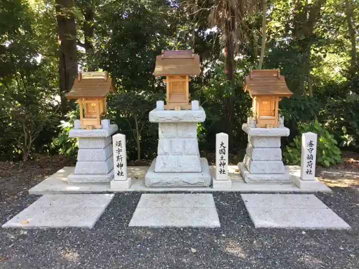 所澤神明社の末社・摂社