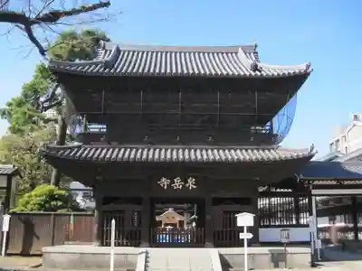 泉岳寺の山門・神門