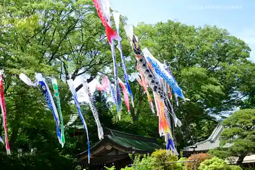 白旗神社の景色