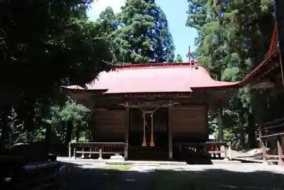 帳附神社の本殿・本堂