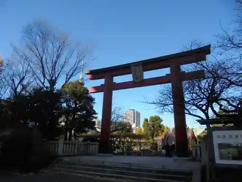 亀戸天神社の鳥居