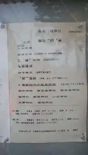 高柳八幡神社のその他建物