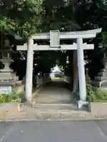 勝部神社の鳥居