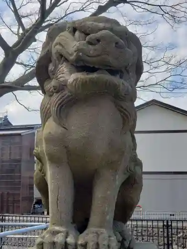 国造神社の狛犬