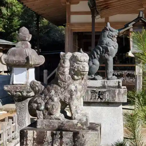 比々岐神社の狛犬