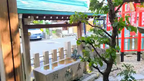 北野神社（大須）の手水舎