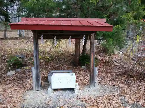 生田原神社の手水