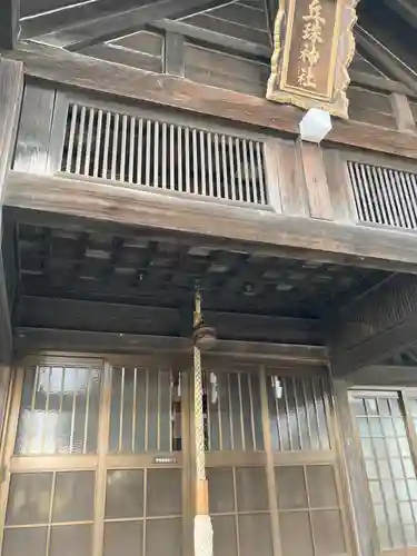 丘珠神社の本殿・本堂