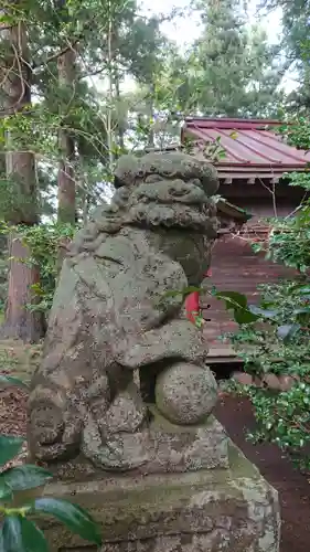 向田神社の狛犬