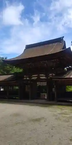 油日神社の山門・神門