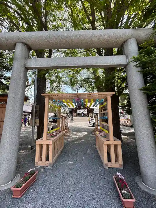札幌諏訪神社の鳥居
