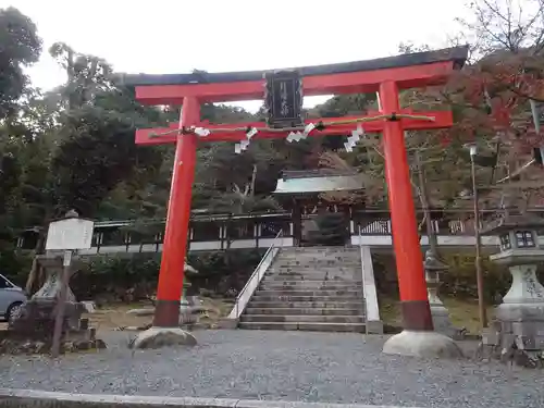 月読神社（松尾大社摂社）の鳥居