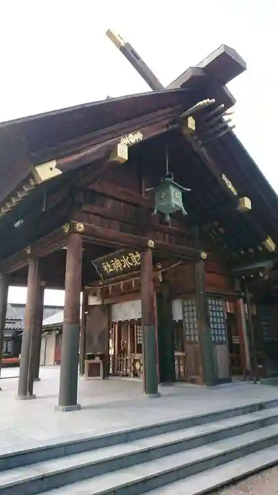 射水神社の本殿・本堂