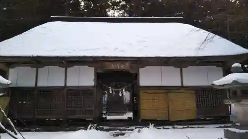 早池峰神社の本殿