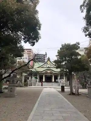 難波八阪神社の本殿・本堂