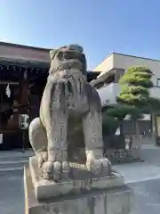 鎧神社の狛犬