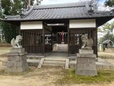 荒見神社の山門・神門