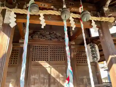 利田神社の本殿・本堂