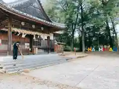 川田八幡神社の本殿