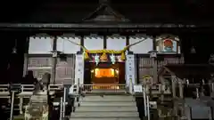 闘鶏神社の本殿