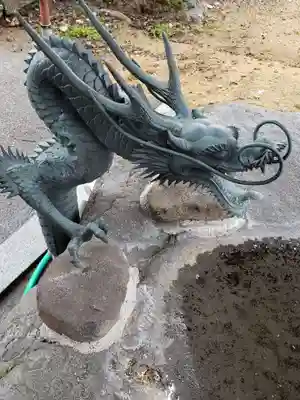 建石勝神社の手水舎