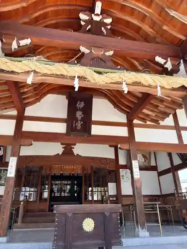 伊勢神社の本殿