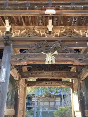 金剛城寺の山門・神門