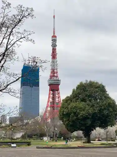 芝東照宮の周辺