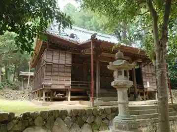 巓神社の本殿・本堂