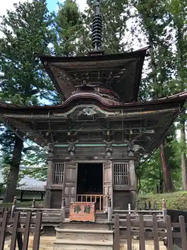 普門院（文知摺観音 安洞院）の本殿