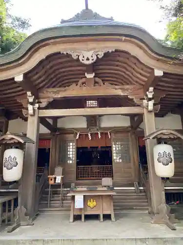 八百富神社の本殿・本堂