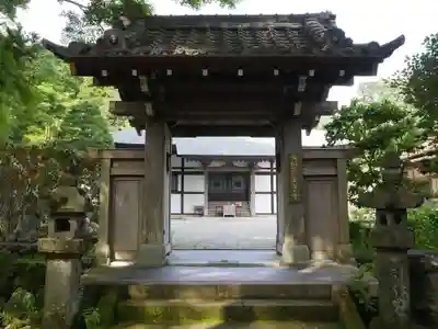 長安寺の山門・神門