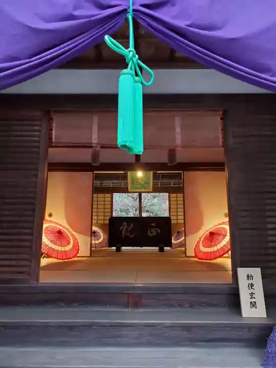 柳谷観音 楊谷寺の本殿・本堂