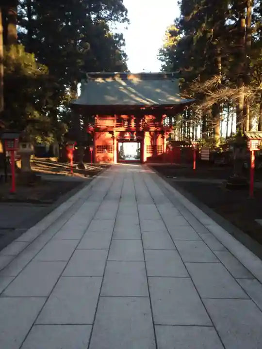 富士山東口本宮 冨士浅間神社の山門・神門