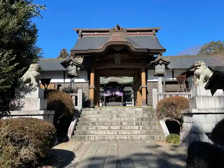 常陸二ノ宮 静神社の山門・神門