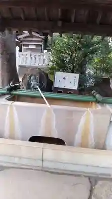 桐ヶ谷氷川神社の手水舎