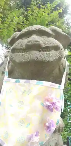菊田神社の狛犬