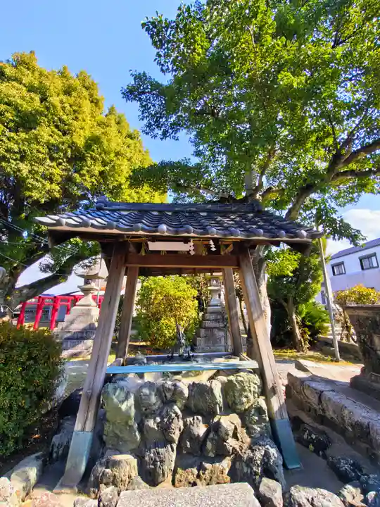 赤須賀神明社の手水舎