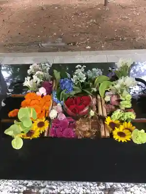 大谷地神社の手水舎